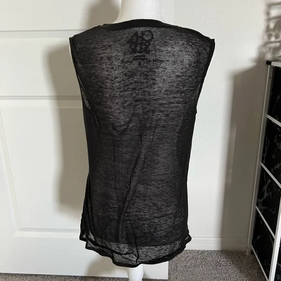 EUC Chaser Black Tank with Red Heart Graphic Dogs Small - Picture 6 of 8